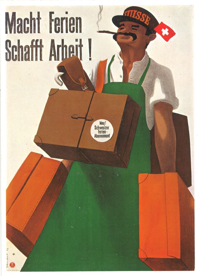 P. Gauchat, Plakat für die SVZ, 1940 (c) Photoglob, Zürich